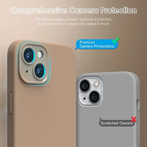 Силиконовый чехол Enskko 4 в 1 предназначен для iPhone 13 - фото 3