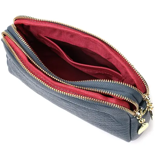 Сумка Vintage на два отделения из натуральной кожи 22х14х6.5 см sum0028997 - фото 7