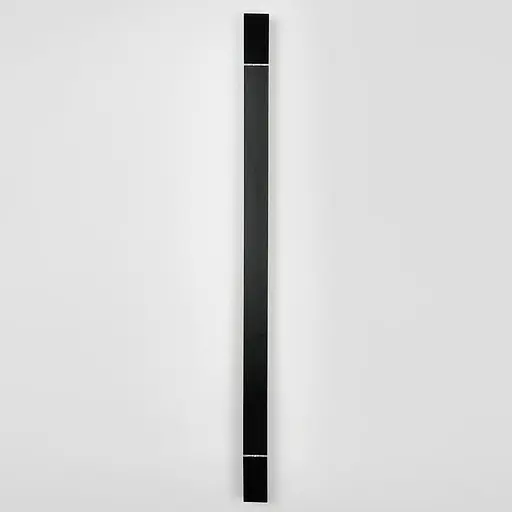 Сучасні лінійні бра Line F в чорному кольорі корпусу 105 см Арт. WB1/1050 BK - фото 2