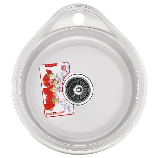 Кухонная мойка Zerix Z4843-08-180D decor ZX1599, Decor - фото 1