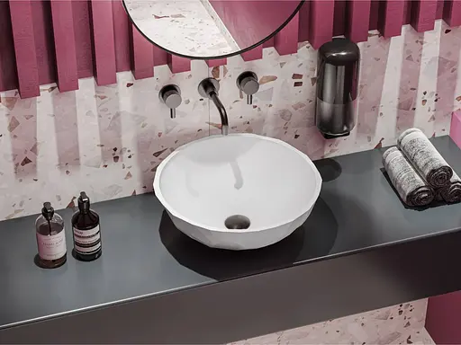 Умивальник Miraggio Sapfire глянсовий 0002254, Білий - фото 6