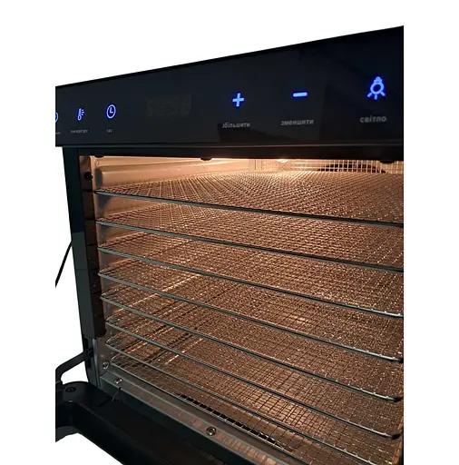 Дегідратор професійний Tekhniko DH-08A-BK чорний (8 лотків) - фото 4