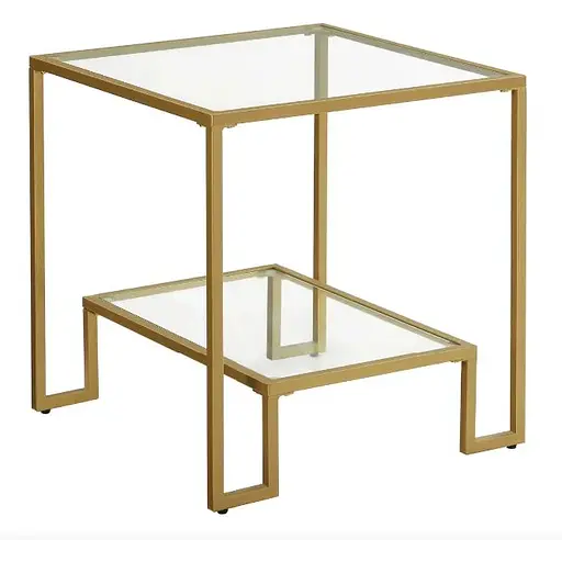 Журнальный столик Leobert Santorini в стиле Loft золотистый