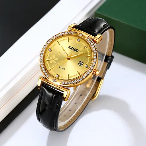 Наручний годинник жіночий 2169GDBK Gold-Black Skmei acs0030204 - фото 4