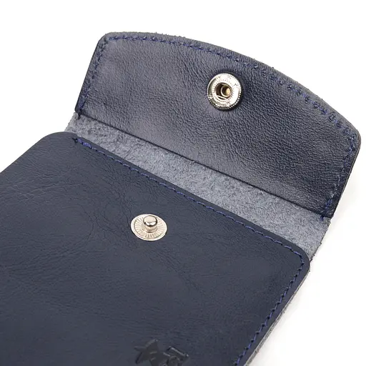 Кожаный портомный унисекс Shvigel 10.7х9.5х1.5 см acs0022847 - фото 5