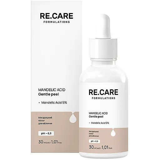 Мигдальний пілінг для обличчя Re.Care Mandelic Acid Gentle Peel 30 мл