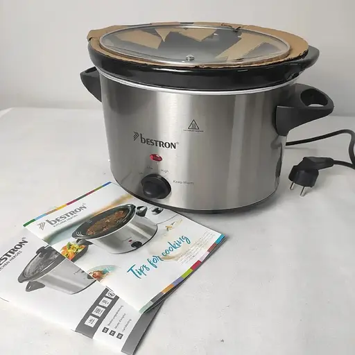 Медленноварка Bestron ASC350 3.5 л, 180 Вт, керамическая чаша, нержавеющая сталь - фото 5