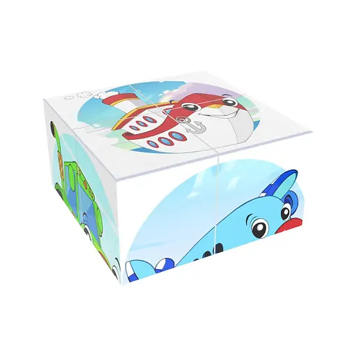 Развивающие кубики "В мире техники" ТехноК 1769TXK - фото 3