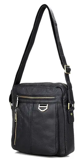 Чоловіча шкіряна сумка Vintage 23х26х7 см sum0012415 - фото 4