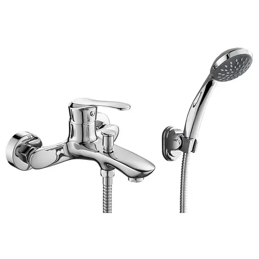 Змішувач для ванни хром 35 мм Rj Jet RBZ071-3 Хром - фото 1