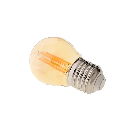 Лампа Brille светодиодная LED 6W E27 COG WW G45 Amber 220 В - фото 2
