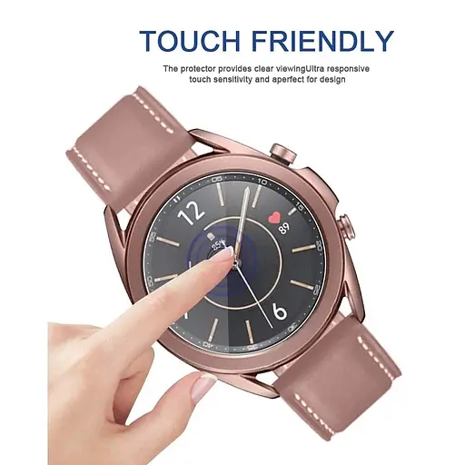 Закаленное стекло для часов VSKEY для Samsung Galaxy Watch 3 45 мм, диаметр 34 мм - фото 4