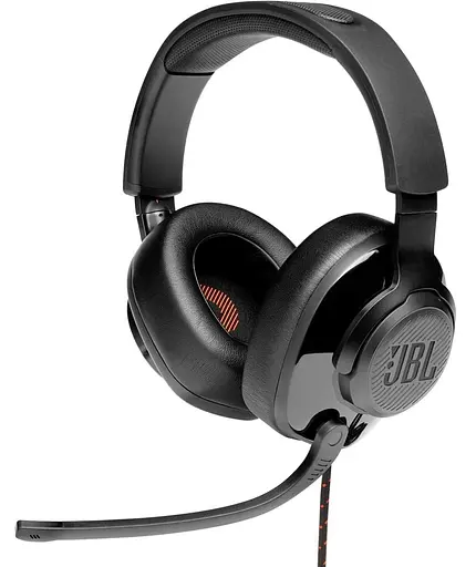 Игровая гарнитура JBL Quantum 200 Black (JBLQUANTUM200BLK) - фото 1