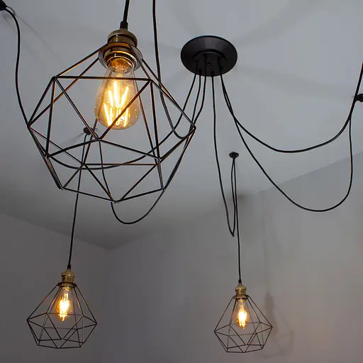 Люстра-паук LS 2102-6G - фото 4