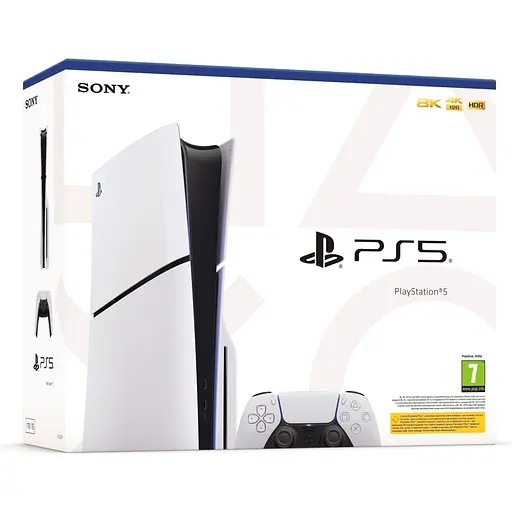 Игровая консоль Sony PlayStation 5 Slim 1TB White UA [102086] - фото 8
