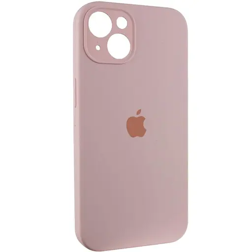 Чохол Epik Silicone Case Full Camera Protective AA для Apple iPhone 14, 6.1 Рожевий/Chalk Pink - фото 2