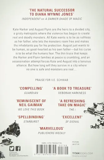 Monsters of Verity. Book 1: This Savage Song - фото 2