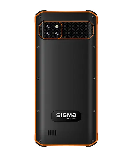Смартфон Sigma X-treme PQ56 6/128Gb Black-Orange UA UCRF - фото 2