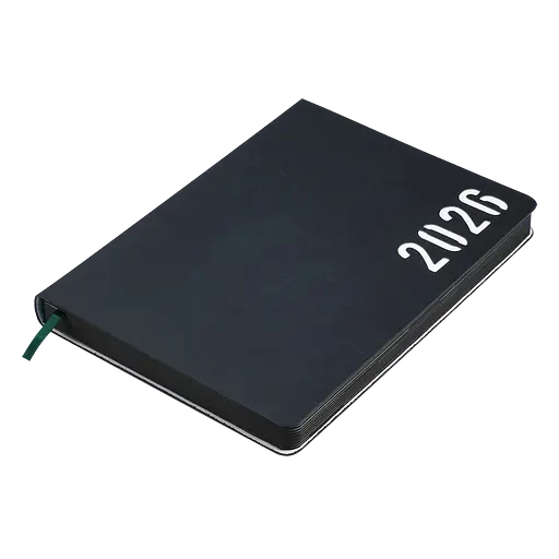 Щоденник датований Buromax Mind 2026 A5 штучна шкіра зелений (BM.21152-04) - фото 2