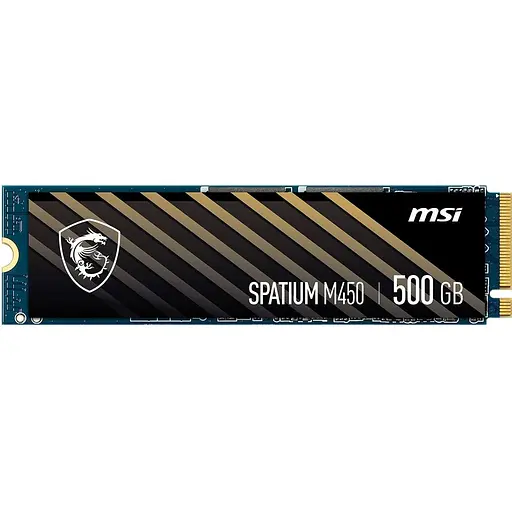 SSD накопитель MSI Spatium M450 V1 500GB (S78-440K380-P83) [155518] - фото 1