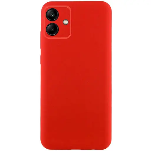 Чехол Getman TPU Liquid Silk Full Camera для Samsung Galaxy A06 Красный/Red