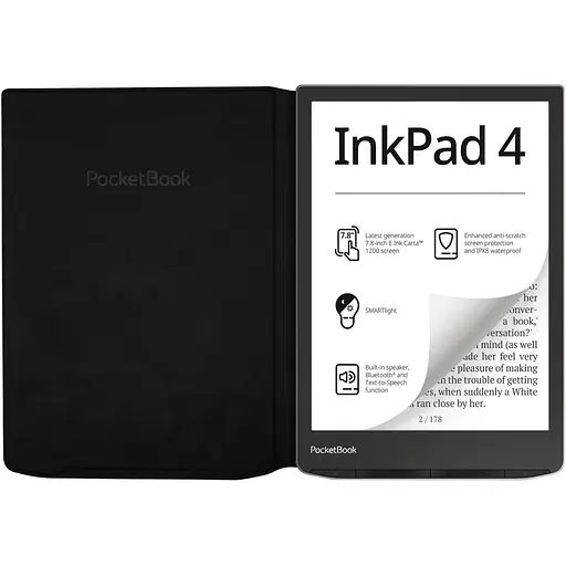 Чохол до електронної книги Pocketbook 743 Flip cover black (HN-FP-PU-743G-RB-WW) - фото 2
