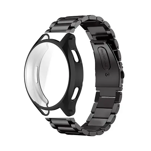 Комплект Tamister для годинника Xiaomi Watch 2 чорний (чохол + ремінець Rolex design 22 мм) - фото 2