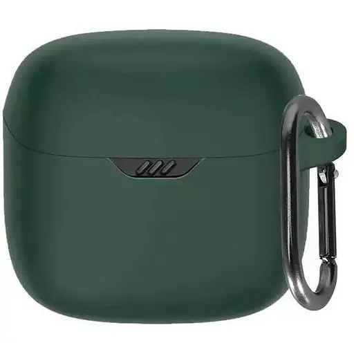 Чохол-накладка DK Silicone Candy Friendly з карабіном для JBL Tune Flex (green)