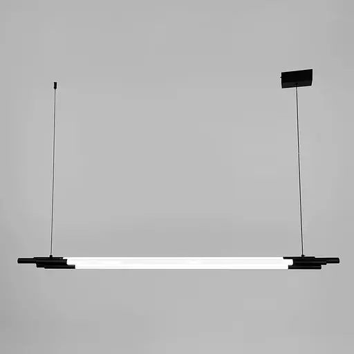 Черный трубчатый светильник LED в корпусе 130 см | Line F | Ст. MJ351-1300L BK - фото 3