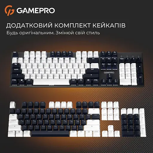 Клавіатура GamePro Genesis Metallic 100% Red switches (MK144B) - фото 8