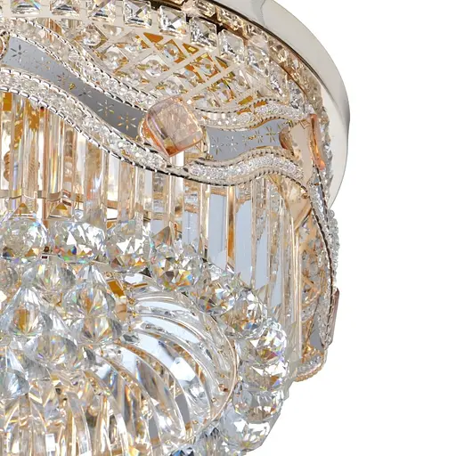 Люстра Brille торт стельова з підсвічуванням LED E14 40W G (BCL-633C/4) - фото 5