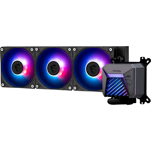 СВО MSI MAG CoreLiquid A15 360 Black (MAG CORELIQUID A15 360) - фото 1