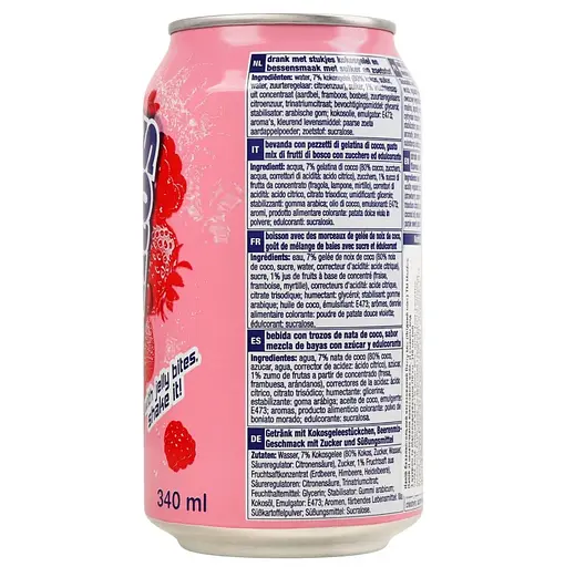 Напій Mentos Berry Mix безалкогольний газований 0.34 л - фото 4