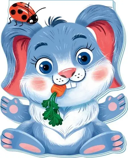 Кумедні лапки: Зайчик Ранок А340016У Різнокольоровий (9789667508074) - фото 1