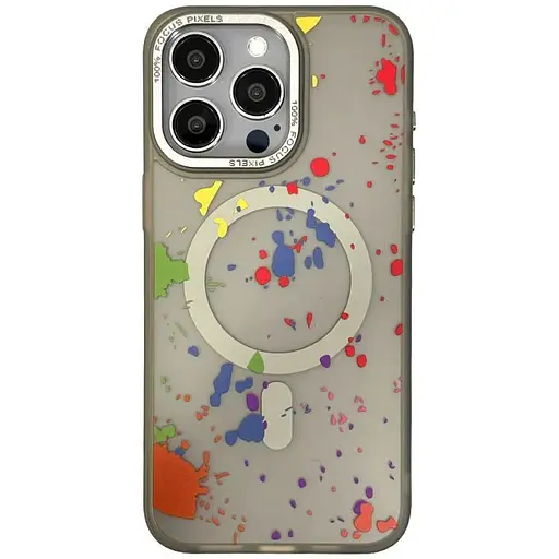 Чохол TPU+PC Flush with MagSafe для Samsung Galaxy S25 Ultra Titanium grey