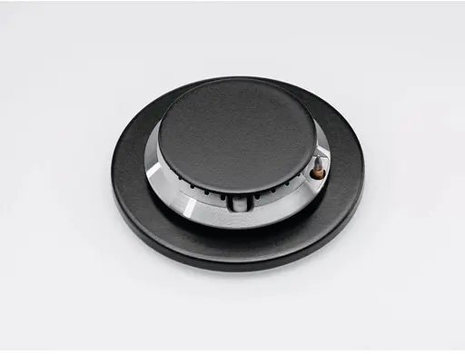 Варочная поверхность газовая на стекле Electrolux 60 см чугун белый - фото 3