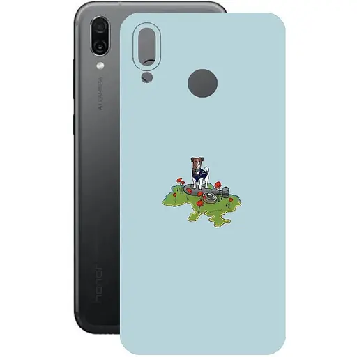 Защитная пленка StatusSKIN для Honor Play Корпус Винил Патрон 2
