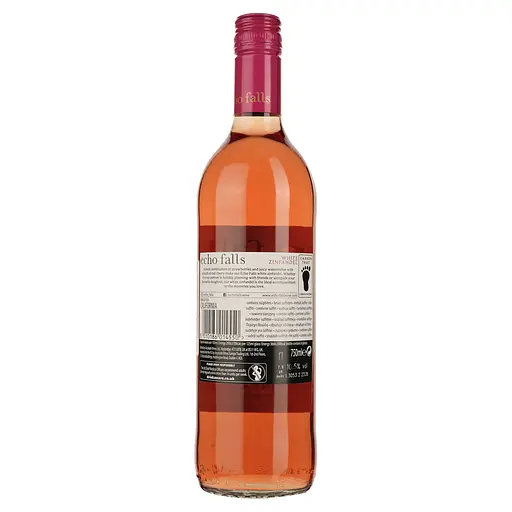 Вино Echo Falls White Zinfandel, розовое, полусухое, 10%, 0,75 л - фото 2