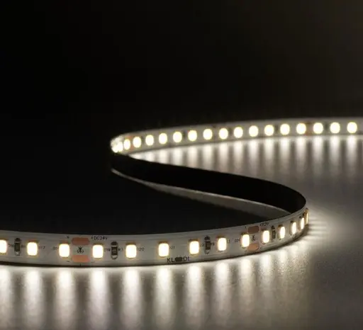 LED Стрічка 8,6W 120LED 4000K 745LM RA90 IP20 24V KLOODI KD2835-120-8.6W-4К-24V - фото 2