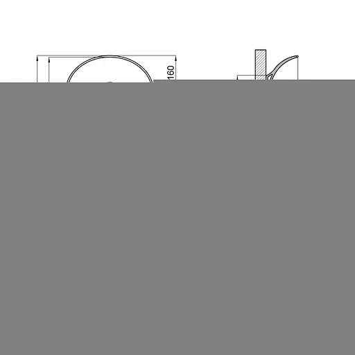 Умивальник Qtap Dove накладний овальний 410x335x145 мм Black matt + донний клапан PU03, Чорний матовий - фото 2