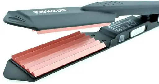 Професійна плойка велике гофре Pro Mozer Mz 7725 для прикореневого об'єму волосся турмалін - фото 7