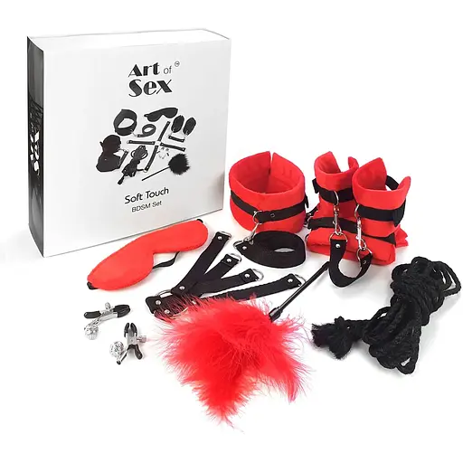 Набір БДСМ Art of Sex - Soft Touch BDSM Set, 9 - фото 2