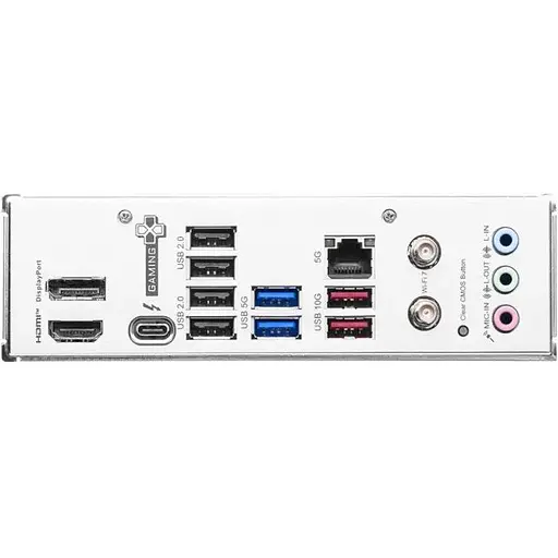 Материнская плата MSI LGA1851, B860 Gaming PLUS WIFI, B860, 4xDDR5, 1xPCI-E 5.0 x16, 3xPCI-E 4.0 x16, 4xSATA3, 3xM.2, ALC897, Killer E5000, WiFi 7, Bluetooth 5.4, HDMI/DP/Type-C, ATX - фото 5