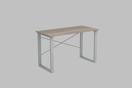 Письмовий стіл Ferrum-decor Драйв 750x1400x700 Сірий метал ДСП Дуб Сонома Трюфель 16 мм (FRD-103203) - фото 5