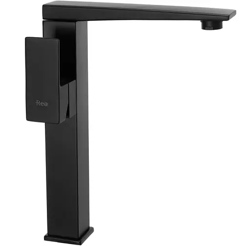 Змішувач для умивальника Rea Levi black REA-B5136 Чорний матовий - фото 1