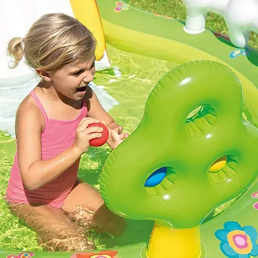 Дитячий надувний ігровий центр "Сад" 57154, 450л - фото 4