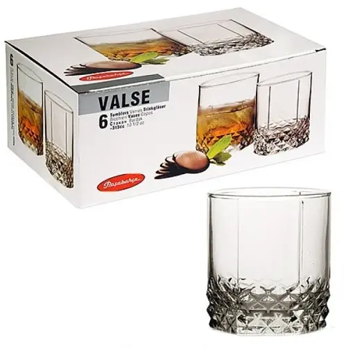 Набір склянок Pasabahce Valse для віскі 320 мл х 6 шт (42945) - фото 3