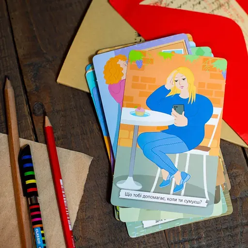 Психологічна гра для занять із дітьми "Давай поговоримо!" 10156039, 30 карток - фото 4