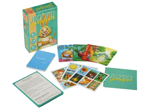 Настольная игра Arial Лото загадки (91155) - фото 3