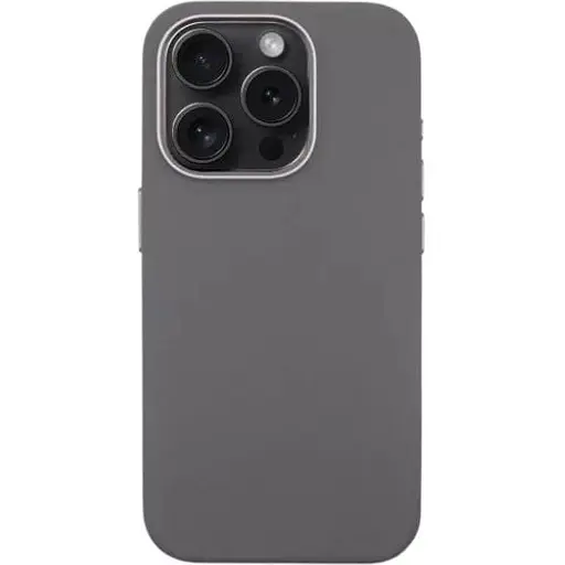 Чохол-накладка Comma для Apple iPhone 15 Pro Max Nature Series Magsafe Silicone Case (grey)